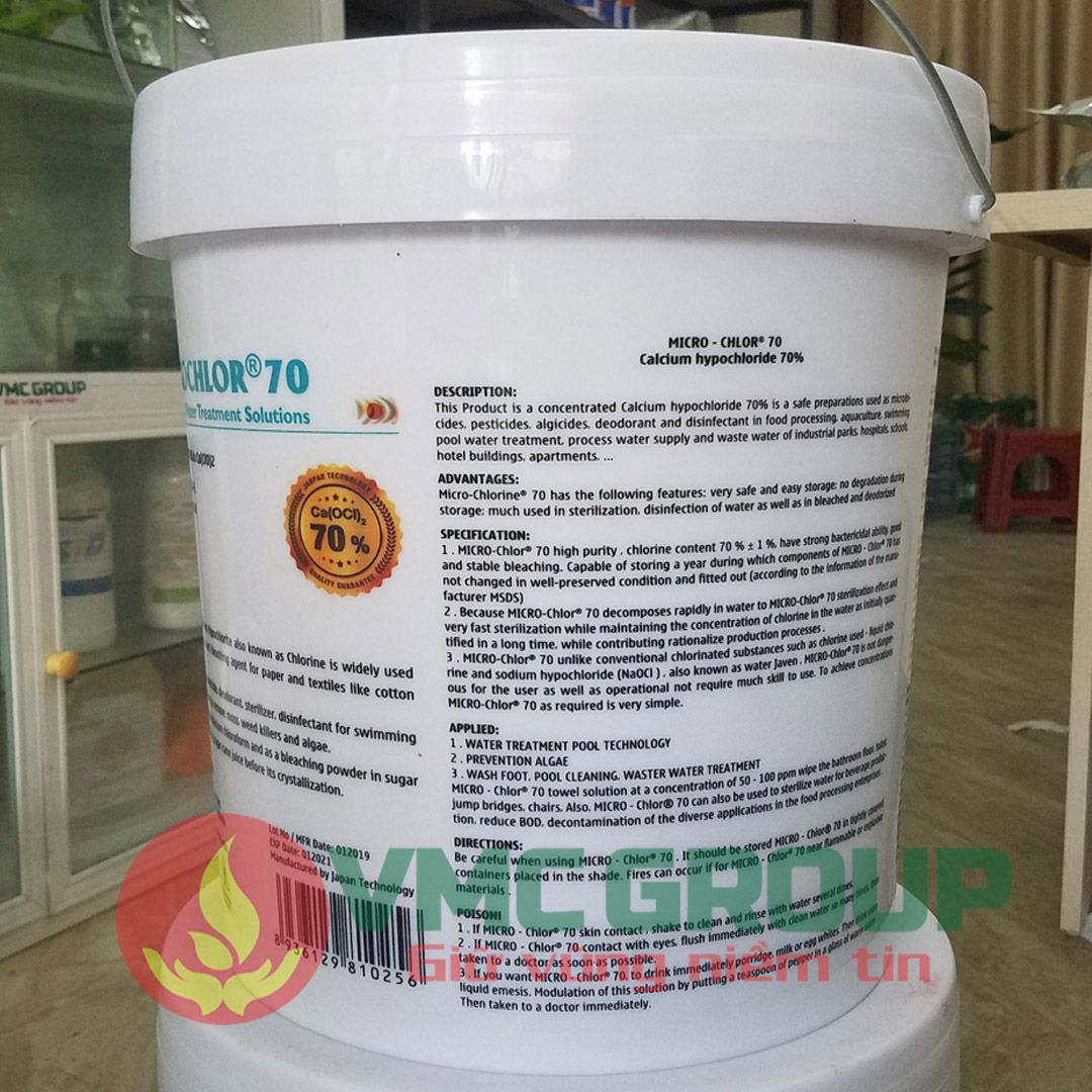 microchlor 70 clorin nhat ban thung 20kg